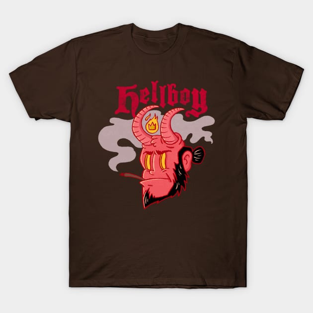 Hellboy T-Shirt by atomiqueacorn